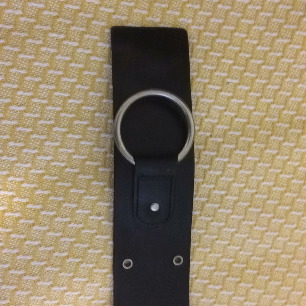 Leather belt
